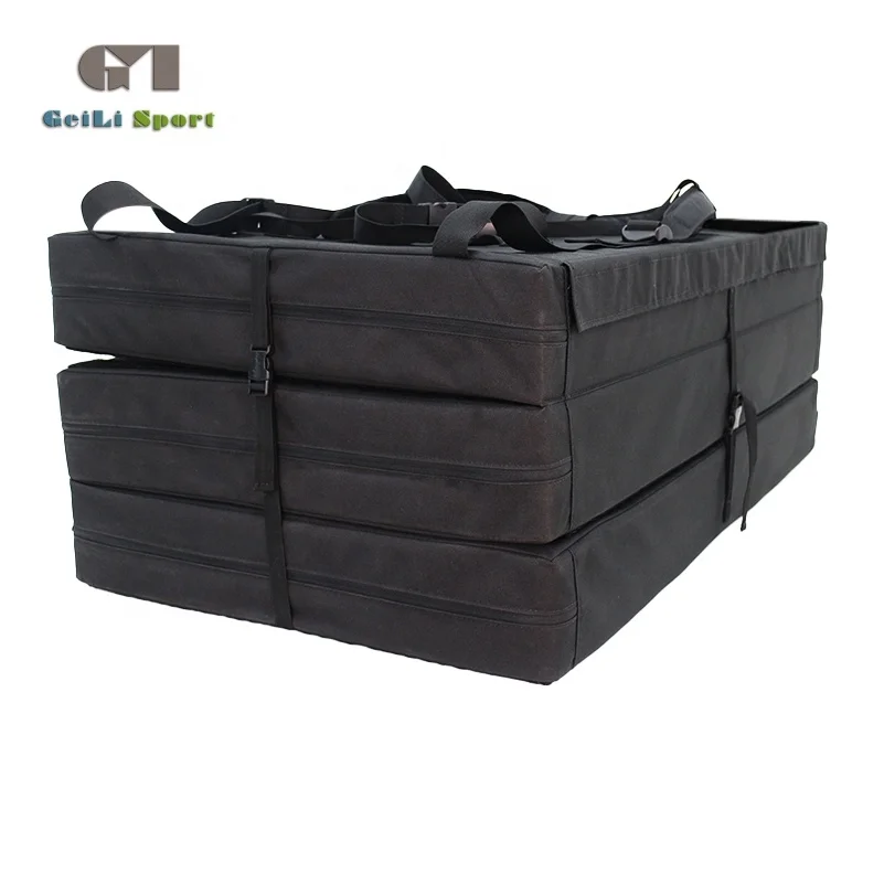 Factory wholesale foldable rock boulder mat crash pad crashpad climbing for outdoor climbing