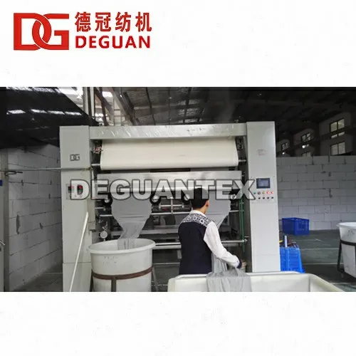 Deguan Factory Directly Supply Textile Finishing Machine Stenter , Relax Dryer, Tubular Compactor, Balloon Padder,Auto Slitter