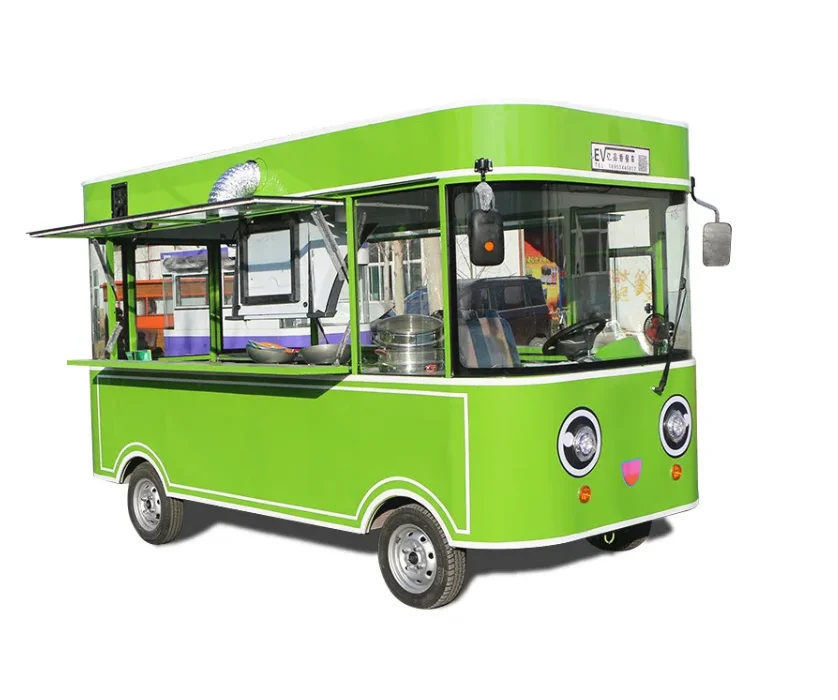 Cheap Price food truck mobile food cart Citroen ice cream tuk tuk electric Food Truck