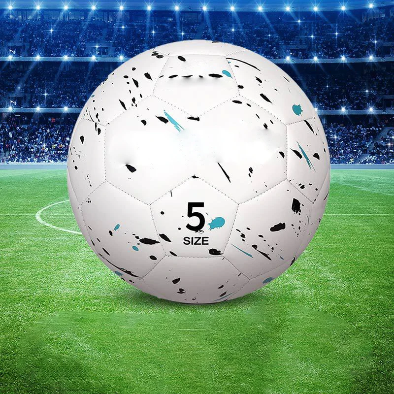 Wholesale Match Special Football Size 5  PVC Material Machine Sewed Soccer Ball