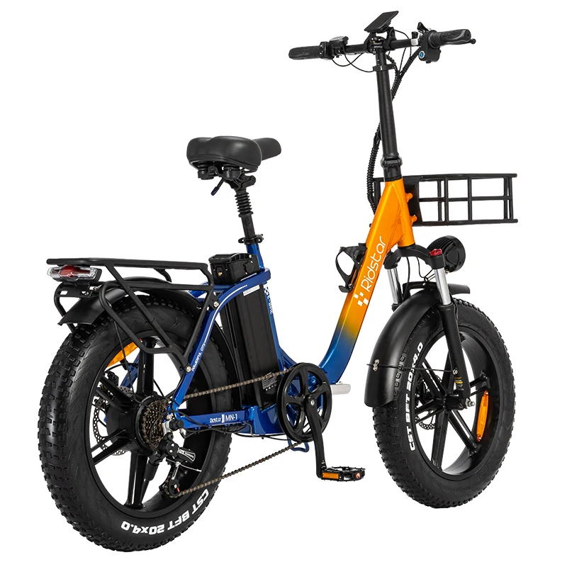 Популярный Электрический велосипед Ridstar MN20 1000 Вт 48 В 20 дюймов