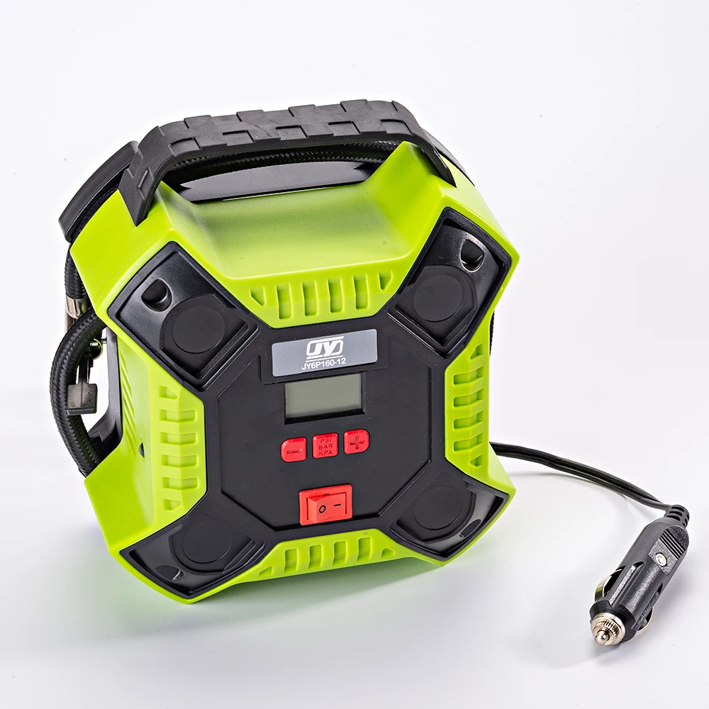 12v dc tyre inflator 160psi portable car air pump auto shut off digital air compressor pump