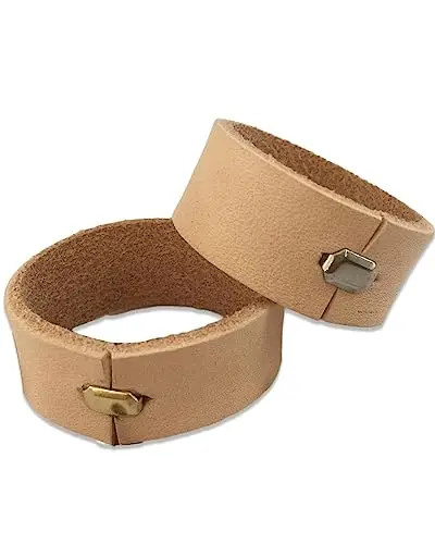 Hot Sale 8mm Staple Leather Belt Loops Fastener Holder Clip Keeper For DIY Leathercraft connector