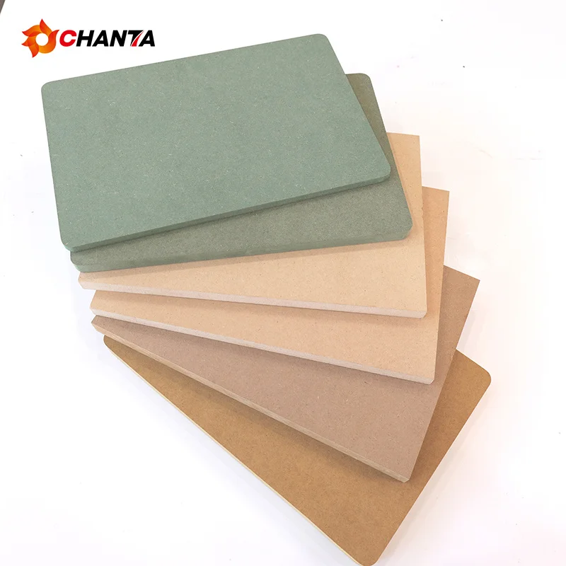 Chanta 4*8 футов 15 мм 16 18 простой Mr клей для помещений Mdf Fibreboards