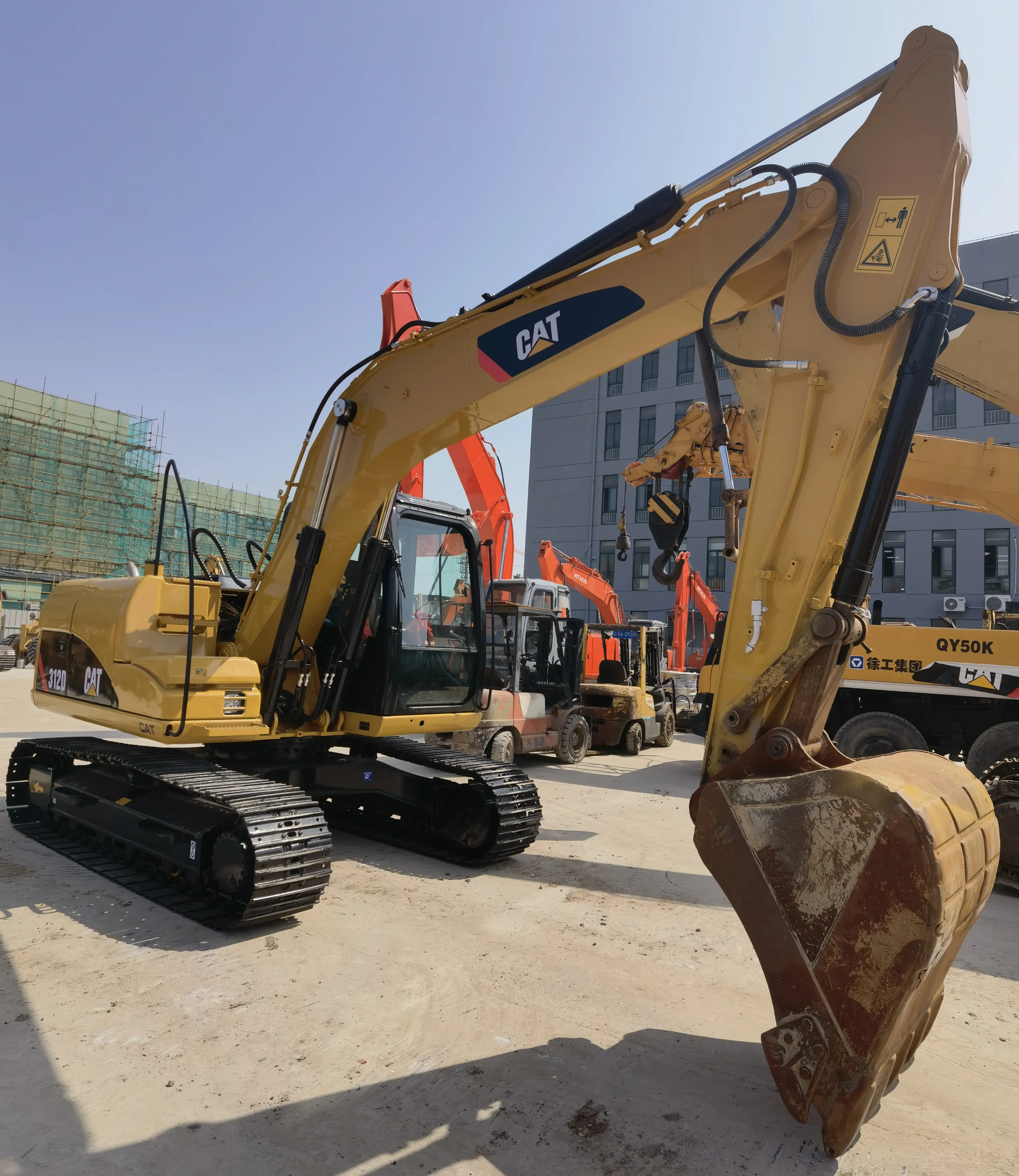 Good performance second hand Caterpillar 312D crawler excavator used CAT 312D 320D 325D 330D 336D construction machinery