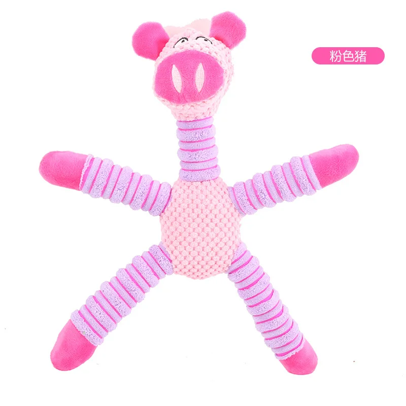 Оптовые поставщики домашних животных, игрушки для жевания слона, медведя, свиньи, собаки, кота