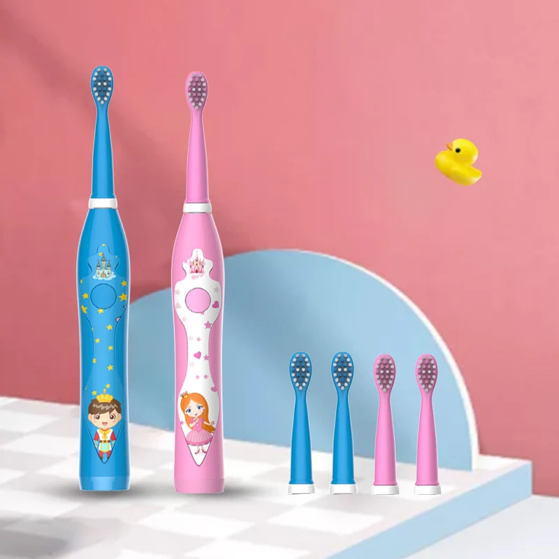 USB Powered Ultrasonic Vibrate Automatic Soft Baby Children Kids Toddler Sonic Electric Toothbrush