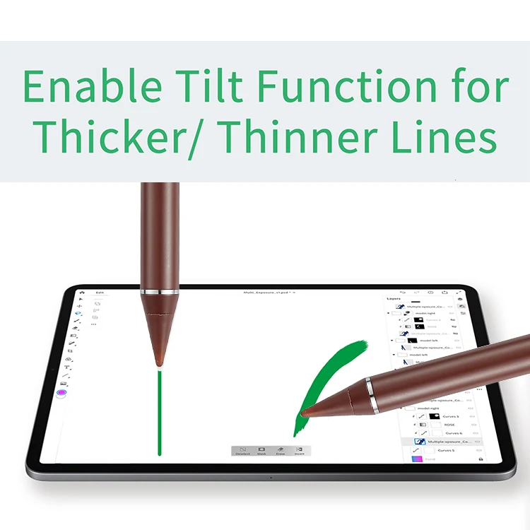 2020 New design product universal rechargeable stylus pen touch screen pencil for drawing
