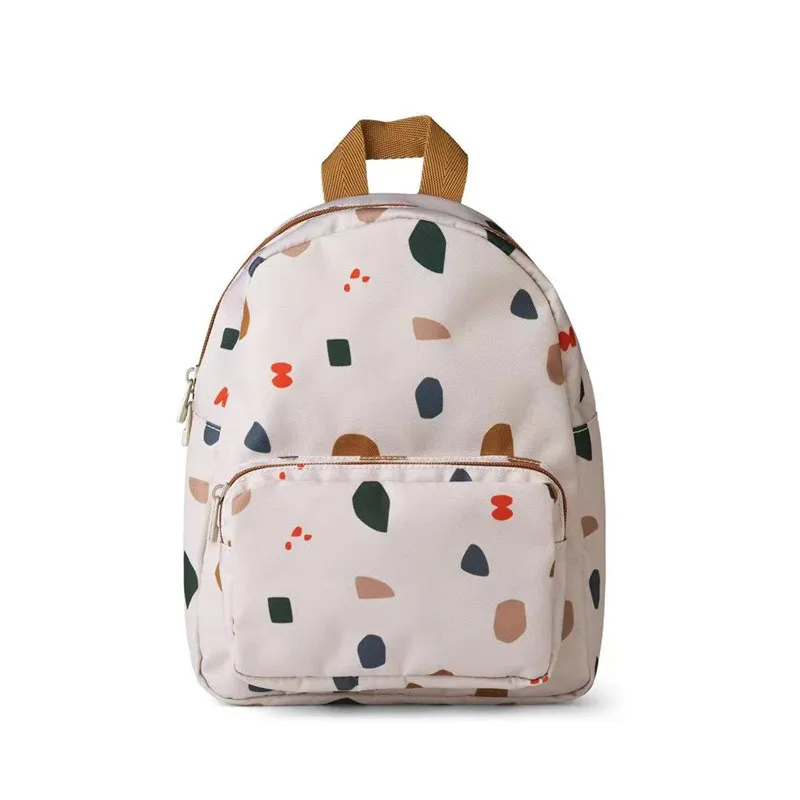 custom print young children school backpack kids school bags high quality recycled polyester kids backpack