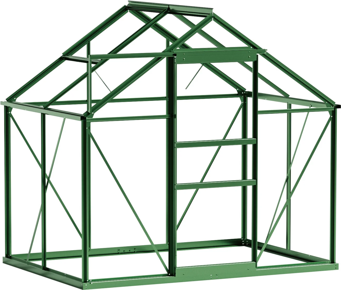 6x4 Ft Wholesale Modern Mini Grow Indoor Garden Greenhouses Plastic Outdoor Backyard Greenhouse