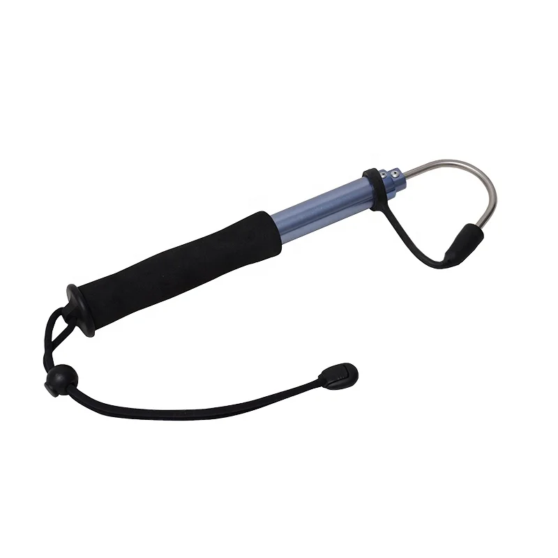New Design Spear Hook Aluminum 27-62CM Telescopic Sea Fishing Gaff