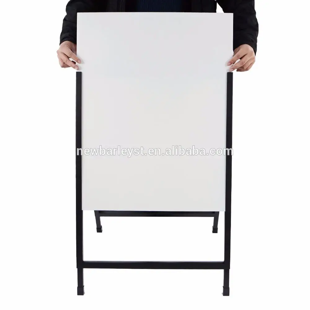 Heavy Duty Slide-in  A-Frame Sidewalk Sign 22x28inch Poster Stand