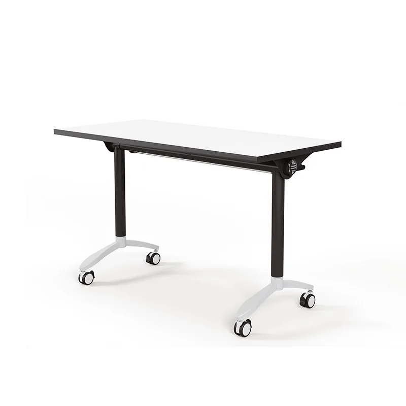 Manufacturer Office Building School Furniture Foldable Training Table Modern Modular Conference Table White