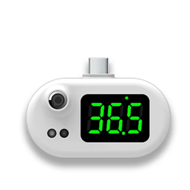 Mobile Phone Thermometer K8 Mini USB Wireless Infrared Sensor Body Temperature Detector FC CE ROHS Cellphon Thermometers