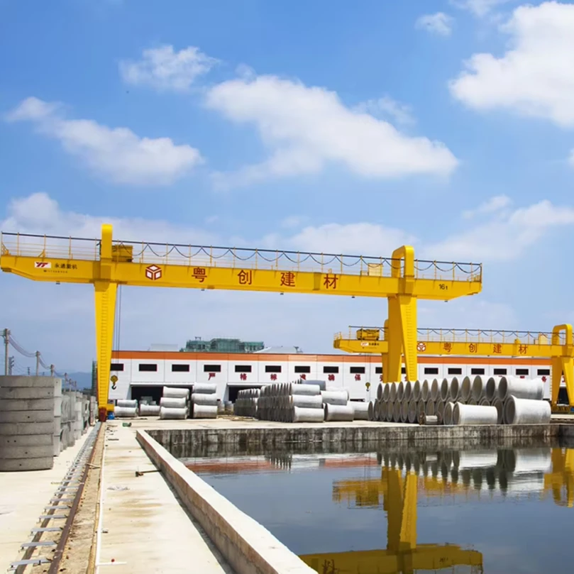 General Industrial Equipment mec gantry hoist crane 20 ton 5 ton 0.5 ton for heavy equipment shop