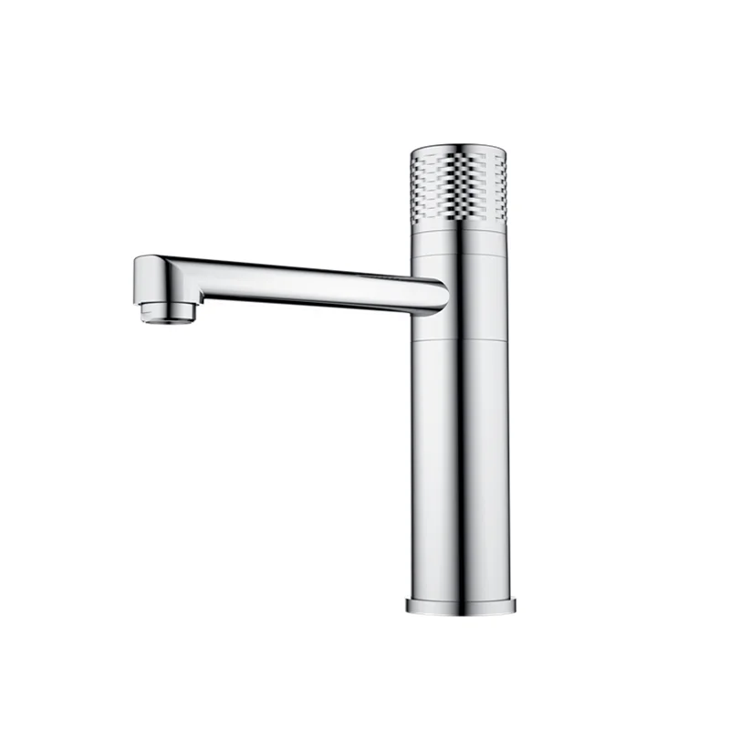 Unique design washroom sink mixers round washbasin faucet tap for hotel bathroom