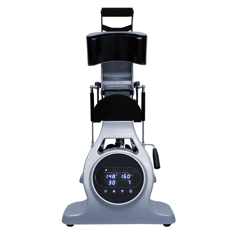 Automatic Double Heater Automatic Open Printing Hat Cap Heat Press Machine for With Multi-Timer and Laser