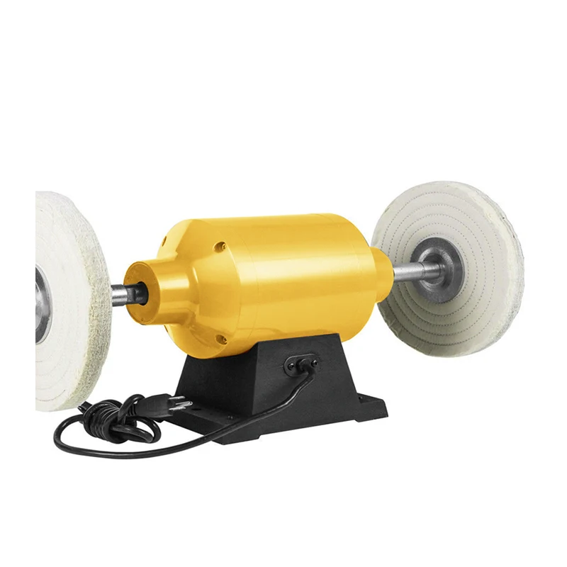 MYAITOOL metal bench polishing and buffing machine for jewelry can perform different degrees of polishing by adjusting the speed