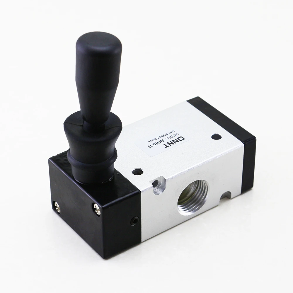 3H410-15 Pneumatic Slider Hand valve 3/2 Position Hand Operated Pneumatic Control Valve Pneumatic Hand Sliding Valve