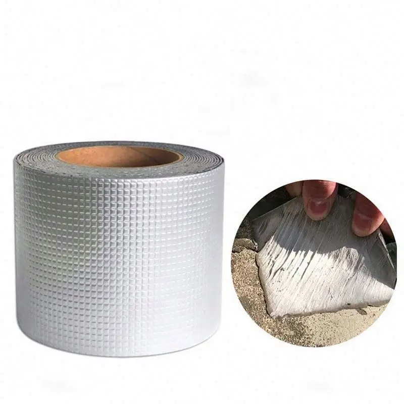 Durable Super Strong Fiber Waterproof Butyl Leak Repair Bus Roof Leakage Seal Repair Tape Fix Tape