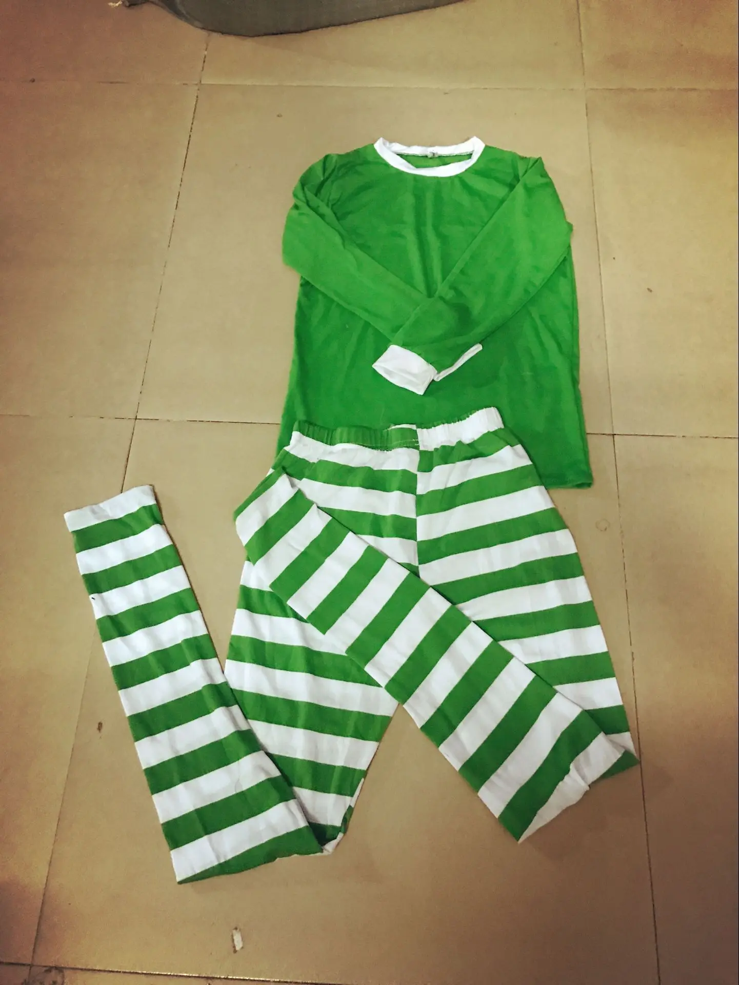 Дешевая Рождественская пижама из 2 предметов комплект одежды для сна на Рождество женское нижнее белье женская одежда подходящая Пижама семьи