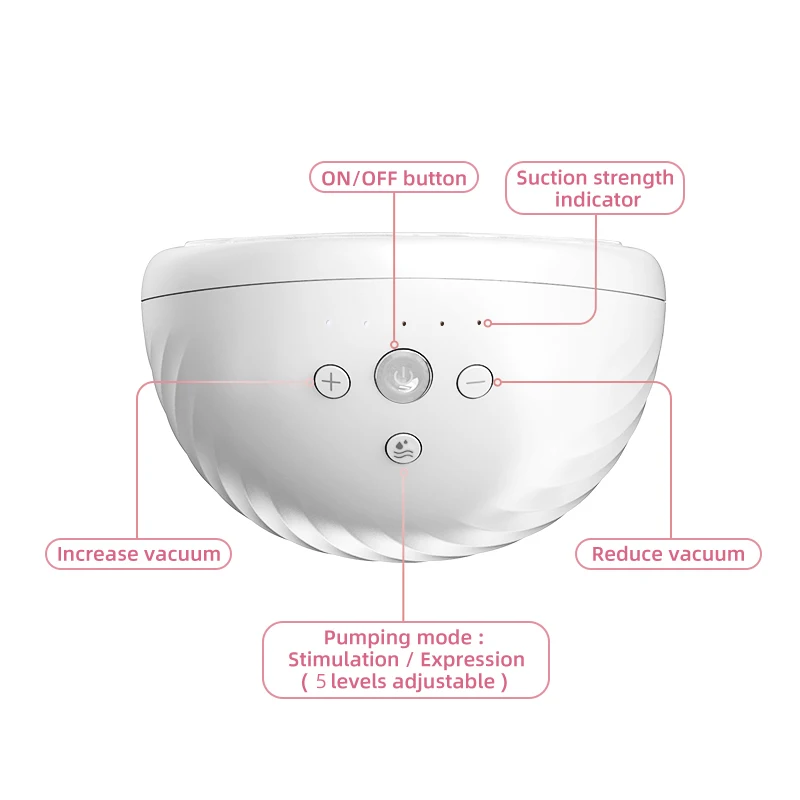 Private Label Wearable Breast Pump Electric Hands Free Breast Milk Pump Machine Wireless Auto Breastfeed Freehand Breastpump