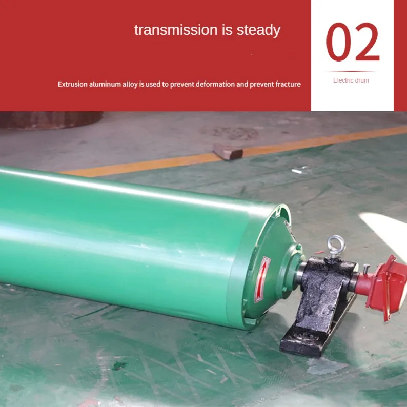 Belt conveyor drum pulley driving conveyor roller electric Roller for belt conveyor