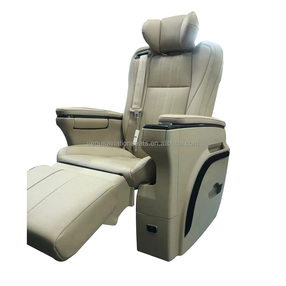 2023 new Luxury Electric Leather Car Seat Captain Seat With Touch Screen For Vito Vclass Metris Sprinter Alphard Vellfire