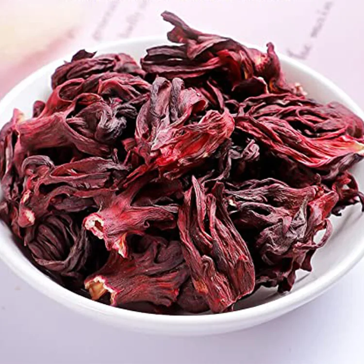 Оптовая продажа, натуральный красный сушеный Цветочный Фруктовый чай Roselle