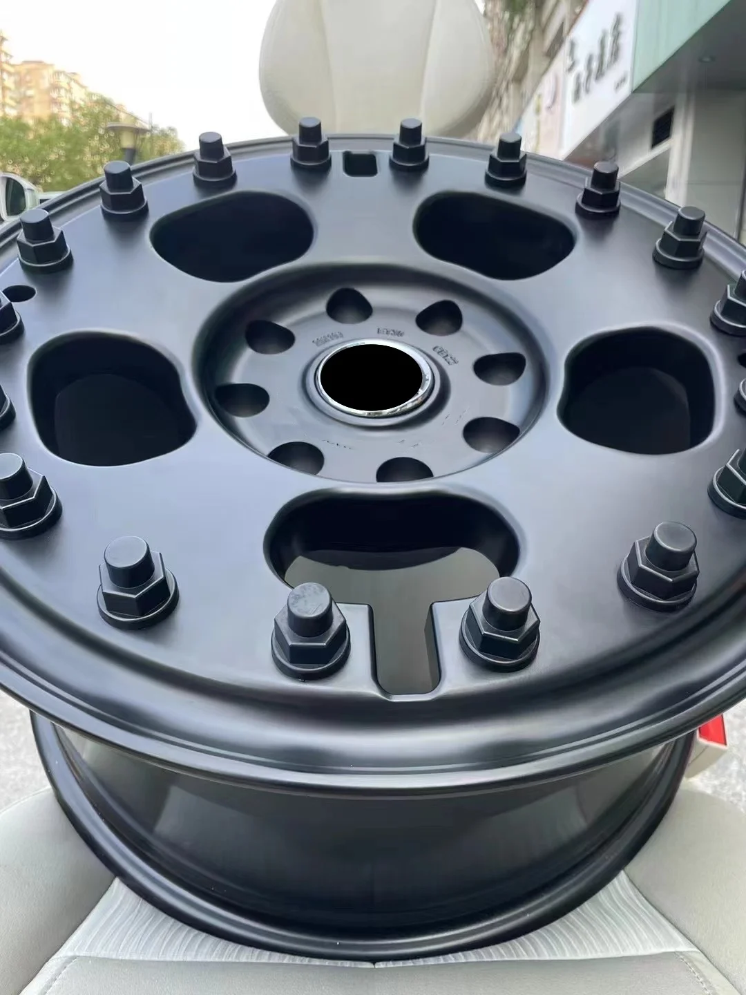 Aluminum Car Rims Wholesale Factory Price Custom Rims Wheels 4x4 Offroad OEM Car Mags Wheels Car Alloy 15 Inch Black