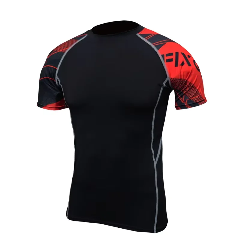 Mma Rash Guard Tops Rashguard Rash Guard Custom Compression Shirts For Men Compression Long Sleeve Compression Shirt Rash Guard