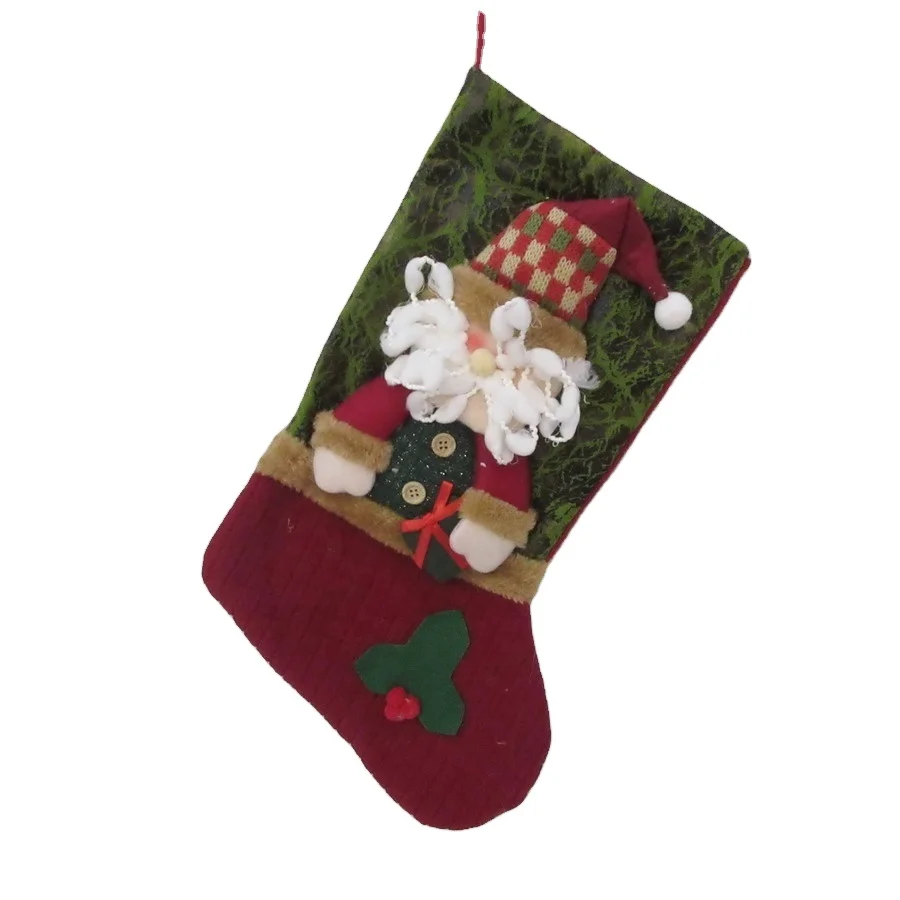 Рождественские подарки чулок для украшения фестиваля