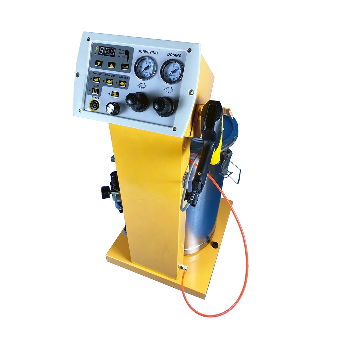 Automatic electrostatic gun Powder gun Powder Coating reciprocator super Chrome black OptiFlow Injector Gema PG2-A GM04 Manual N