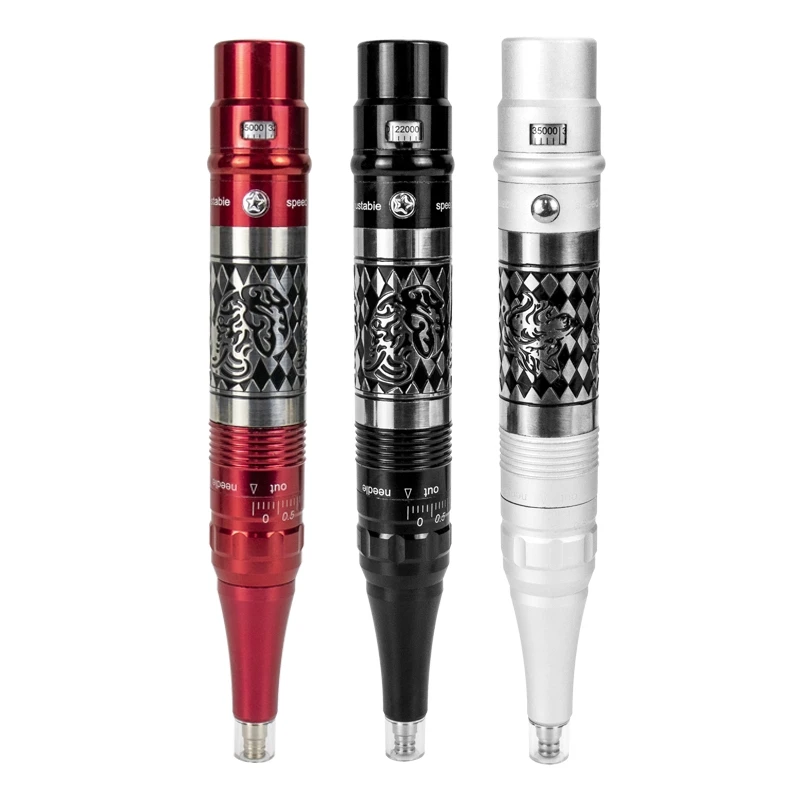 Manufacturers wholesale rechargeable wireless eyebrow tattooing machine half throw tattoo machine