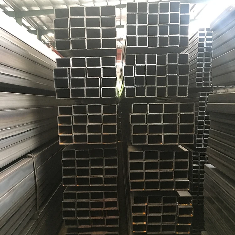 seamless square and rectangular carbon steel pipes e355 s355j2 q345d tubes for building structure carbon a106