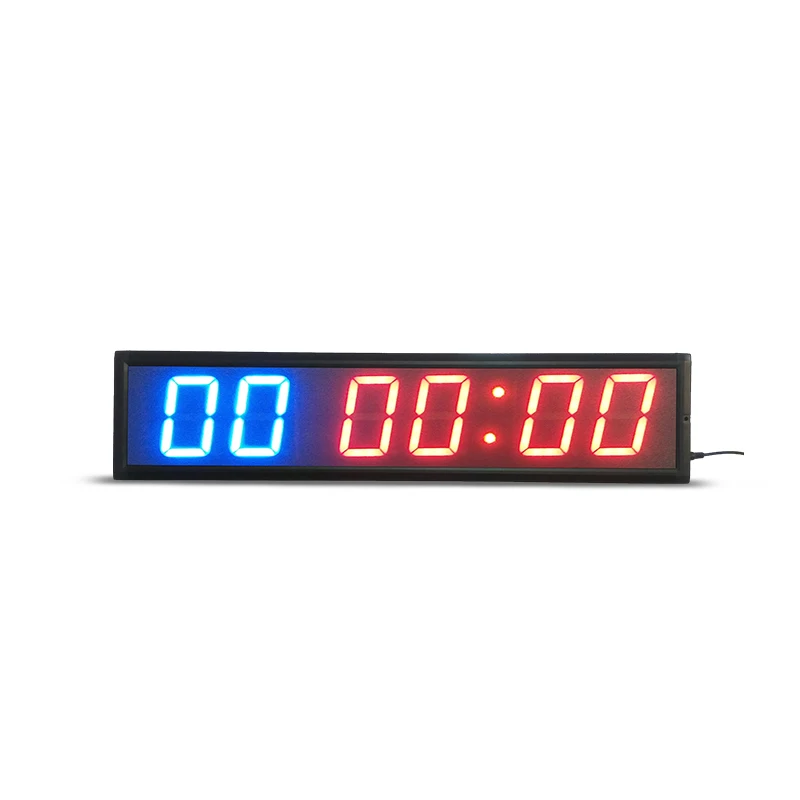 2020 Hangzhou Honghao Electronic 4inch  gym countup, interval, countdown clock and timer, stopwatch, digit crossfit timer