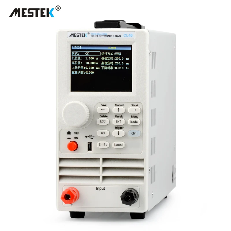 mestek CL40 400W 150V 40A  Electronic Loads Adjustable Programmable DC Electronic Battery Load Tester