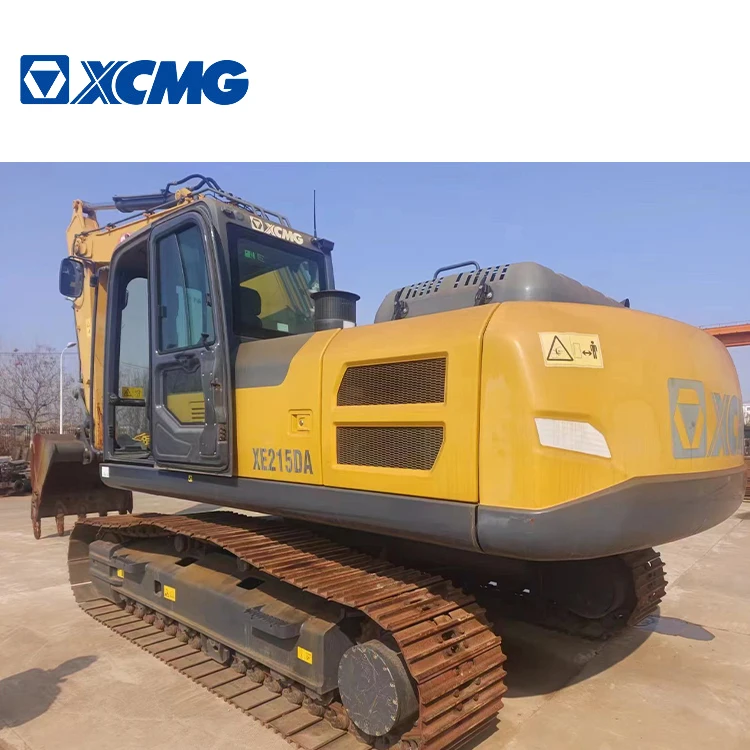 XCMG официальный XE215DA подержанный экскаватор 20 тонн гидравлический гусеничный для продажи