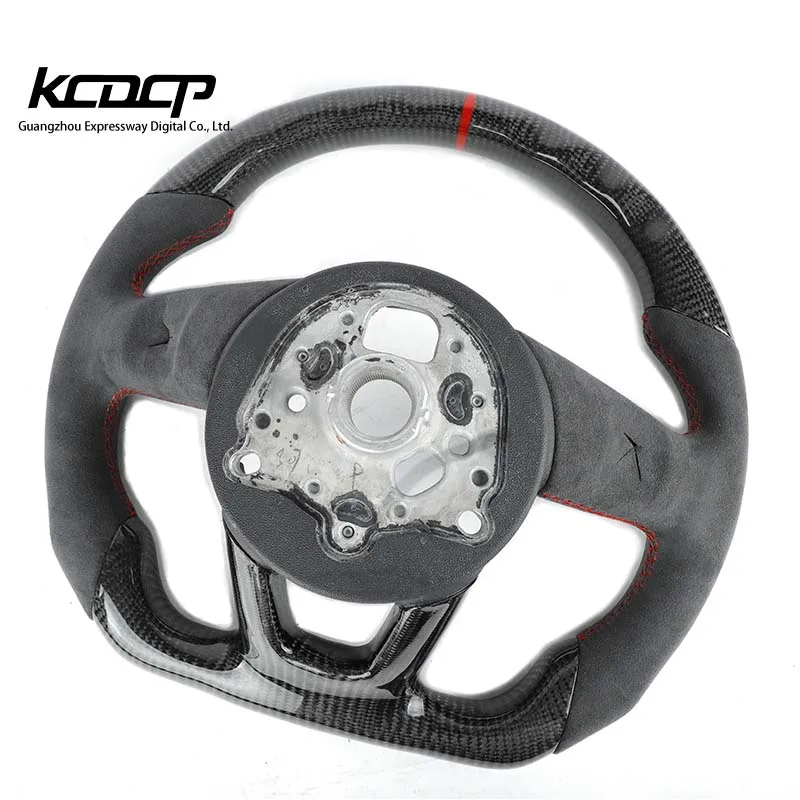 Карбоновый руль для Audi RS3 RS4 RS5 RS6 RS7 S3 S5 S6 A3 A4 A5 Q5 Q7 A6 A7LED