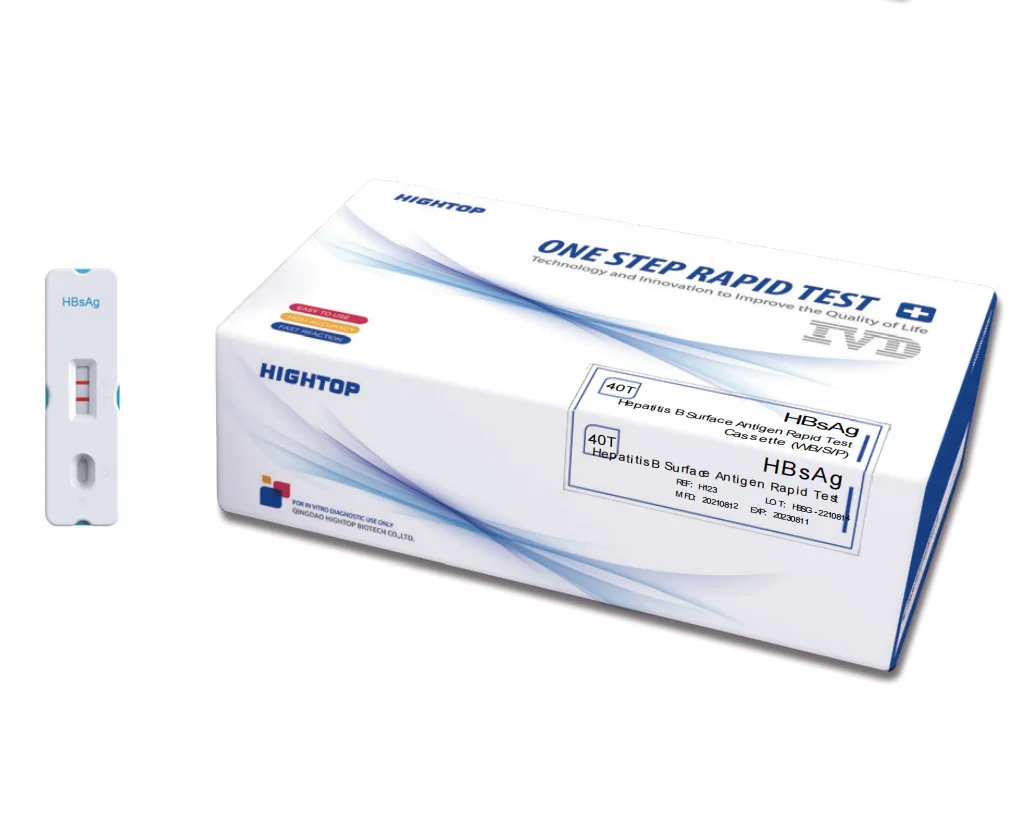 Ce Marked One Step Infectious Diseases Malaria/HCV/Hbsag/HP/HIV/Syphilis Rapid Test Kit Strip Device Cassette