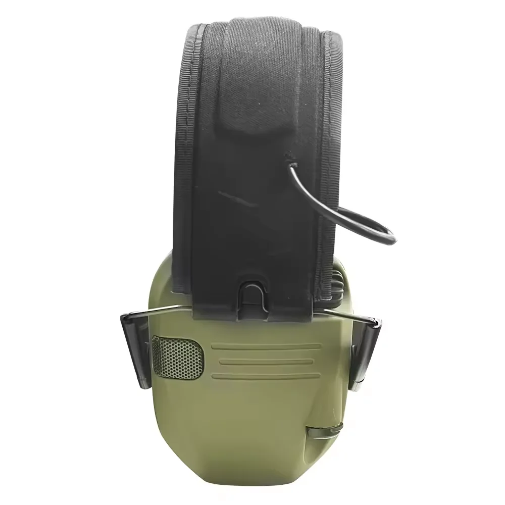 Lightweight Shooting Hunting Range Electronic Slim Low Profile Hearing Protection Slim Electronic Quad Earmuff
