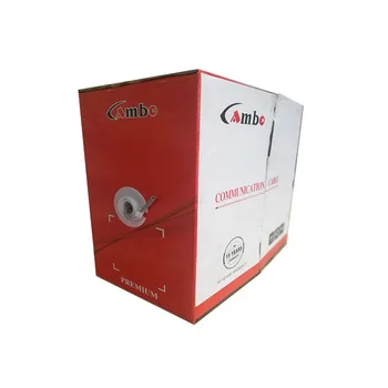 Китайский поставщик Ethernet-кабель Cat 6 UTP 23awg CCA CCAE неизолированный медный сетевой кабель 1G Cat6 305