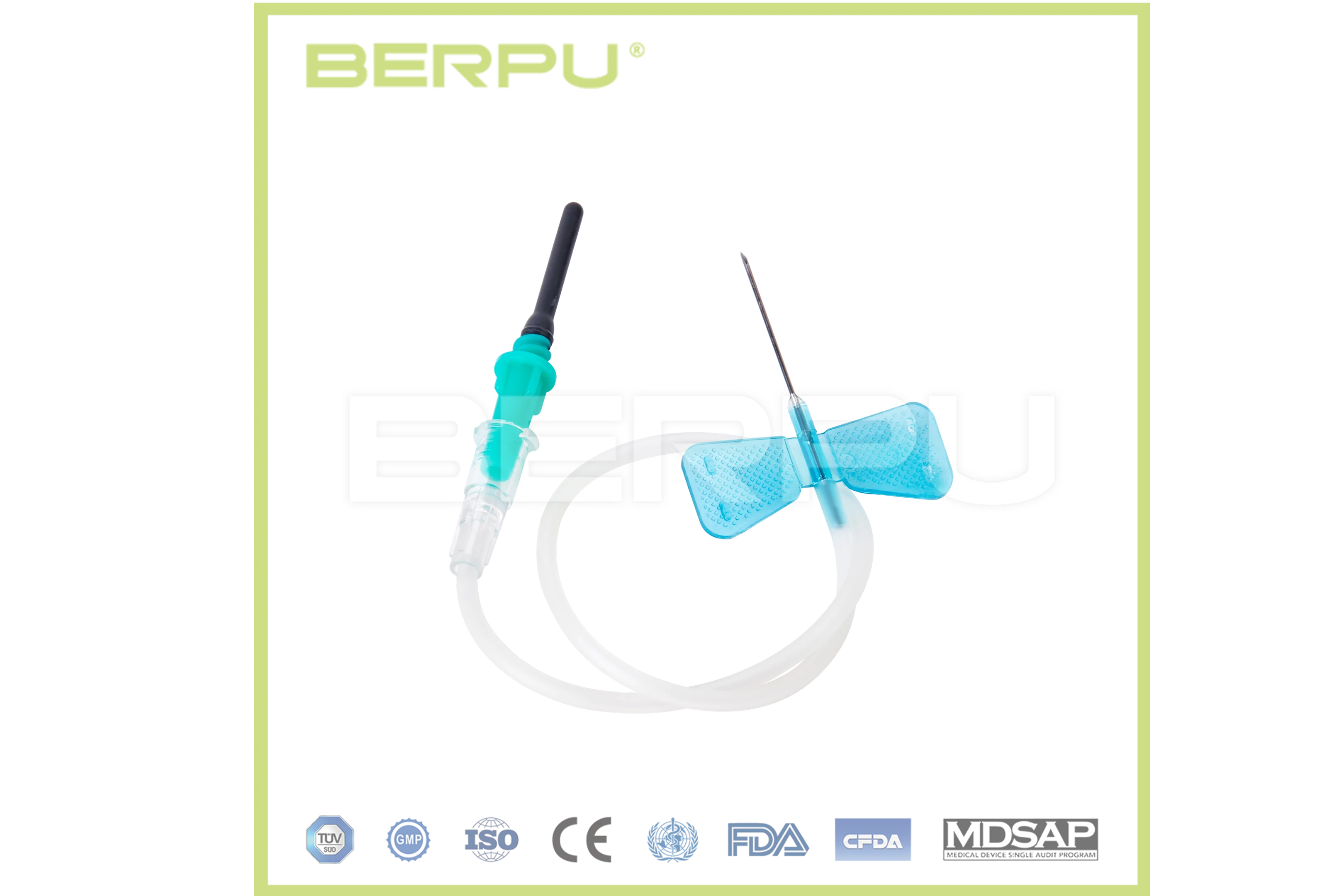 High Quality Disposable Sterile Blood Collection Butterfly Needle for Venous Blood Collection