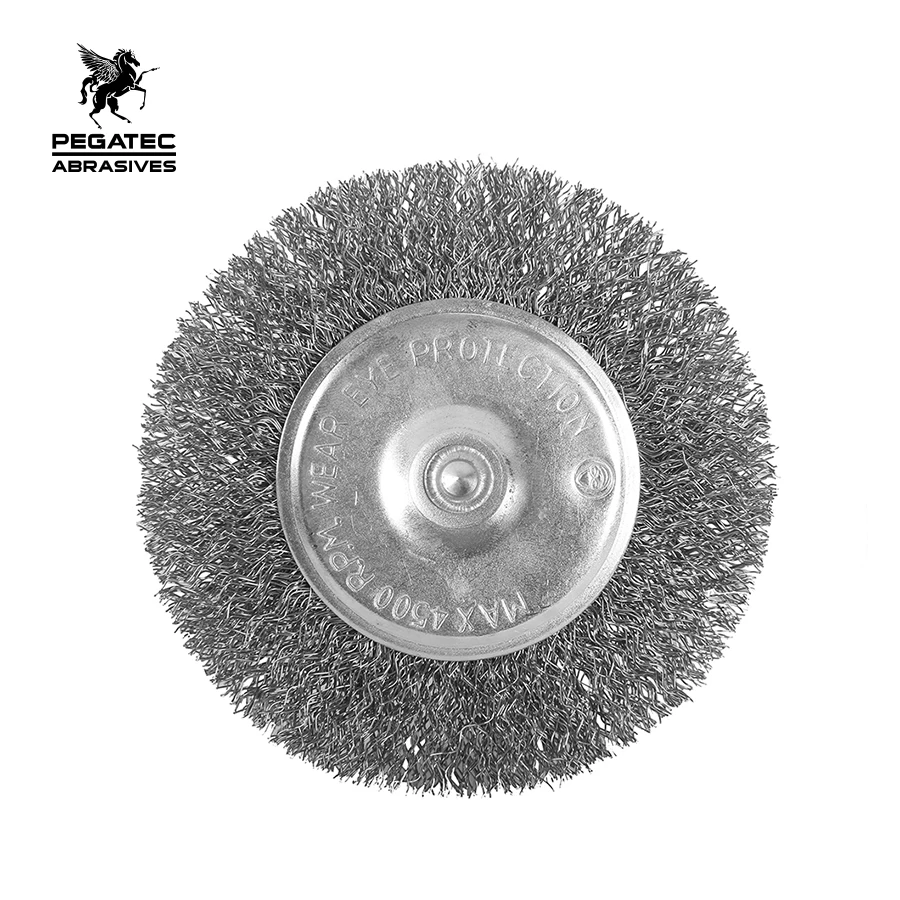Steel Wire Wheels Brushes Drill Rotary Tools Metal Rust Removal Brass Brush