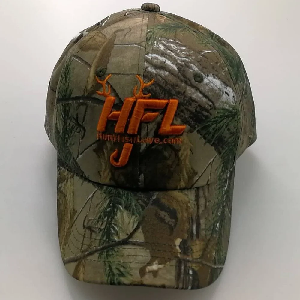 Hunting camo baseball cap hunting camo hat from BJ Outdoor