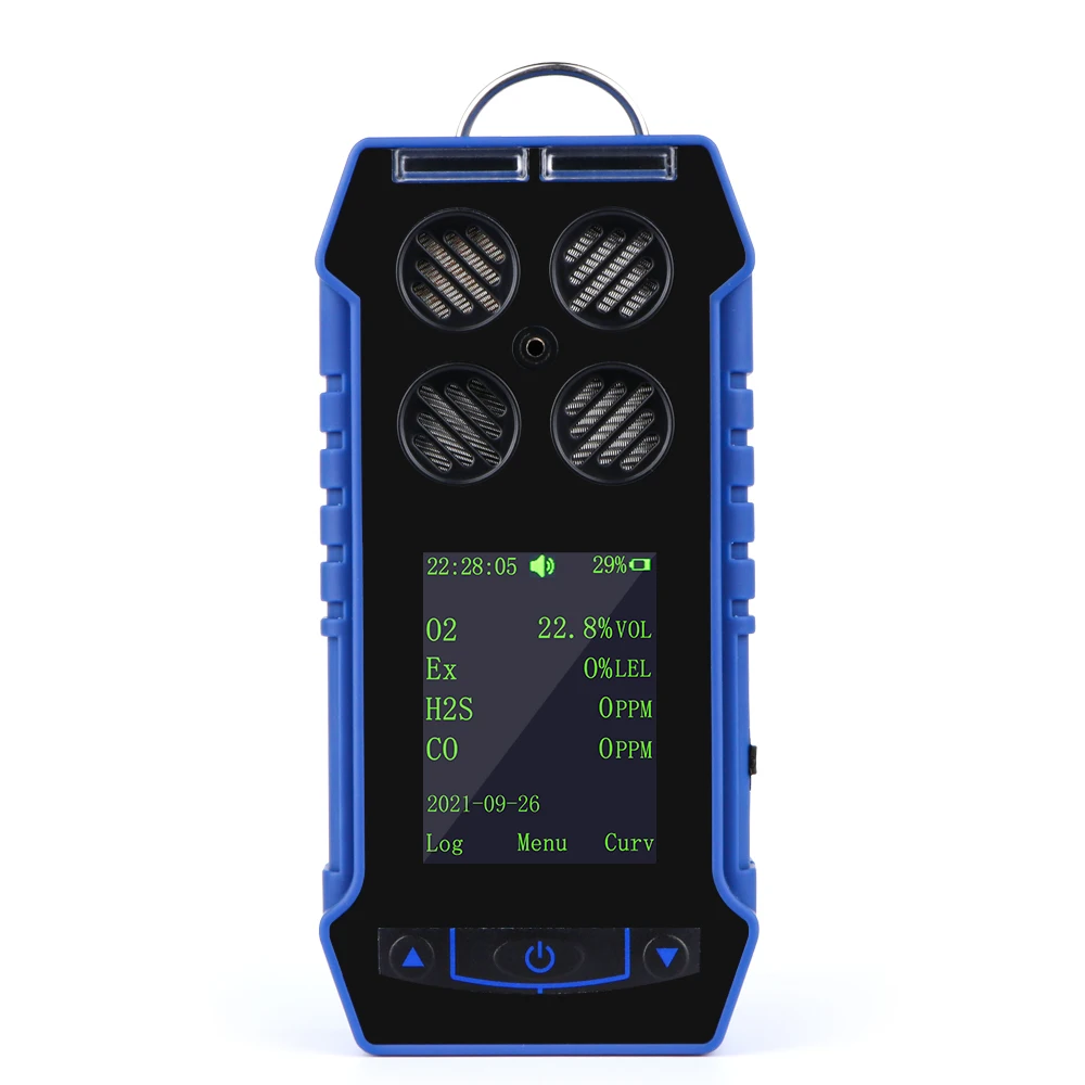 Portable 4 in 1 NH3 H2S CO CH4 Ammonia h2s gas analyzer Methane Multi Gas Analyzer portable multi gas detector