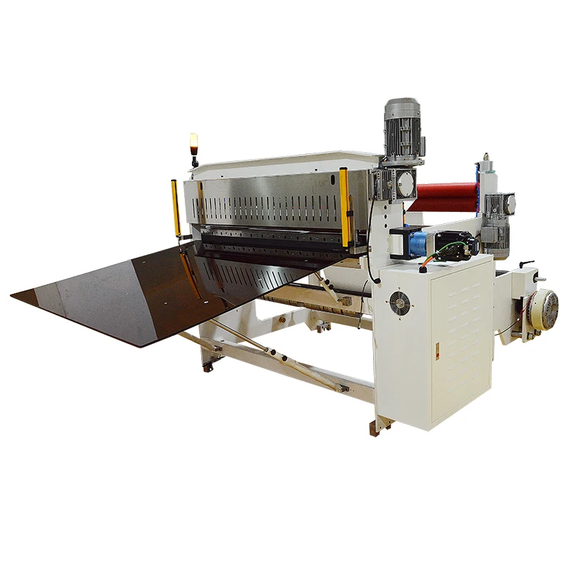 customization large 1300mm wide pet roll cutting machine pvc