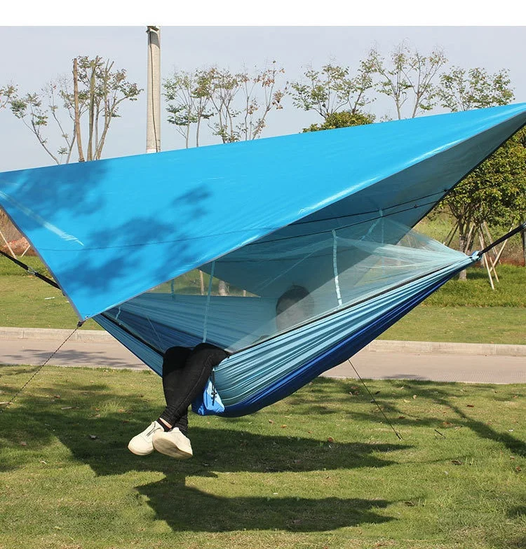 Rain Tarp Tent Shelter Portable Picnic Shadow Large Tarp Shelter Tents Camping Fly Sheet