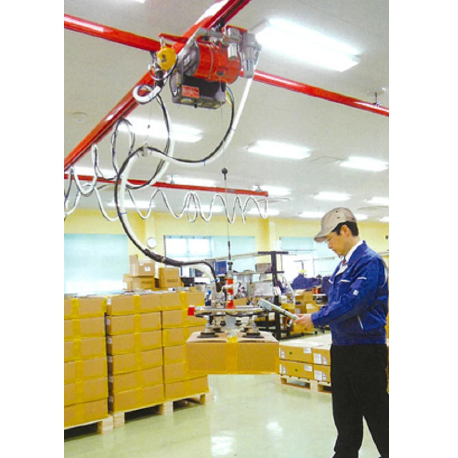 Ceiling-suspended Design Remote Controller Carton Sheet Column Welding Manipulator