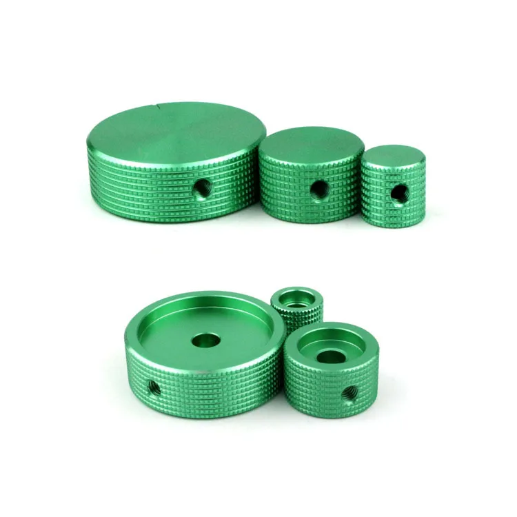Custom CNC Machining Turning Aluminum Sound Volume Rotary Switch Knob solid aluminum knobs
